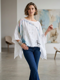 Poncho Court L’Art à porter