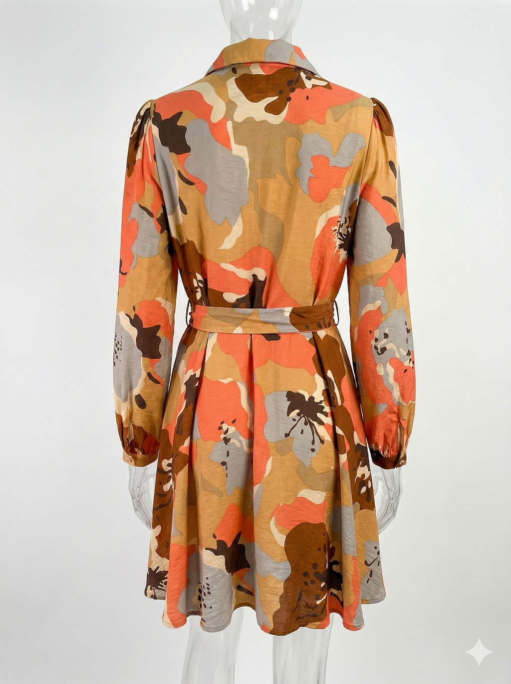Robe Chemise Terre de Sienne