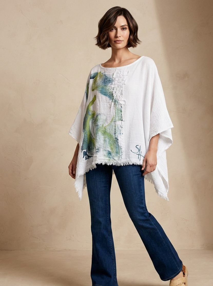 Poncho longue L’Art à porter
