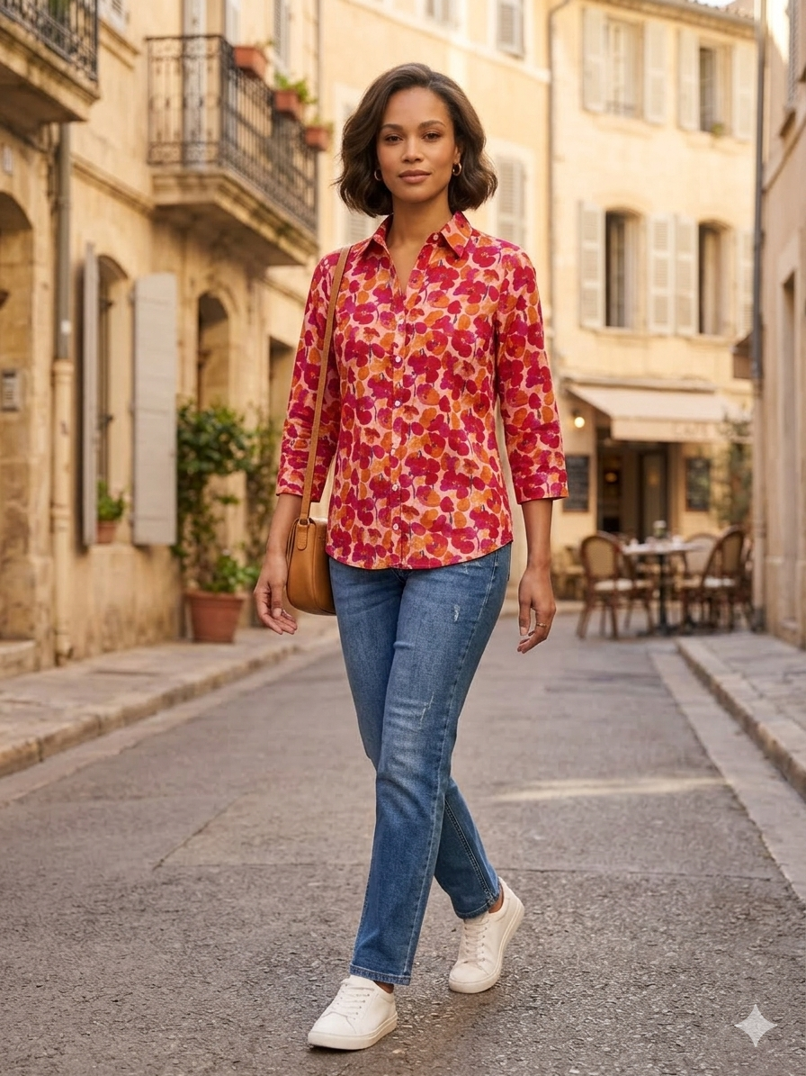 Chemise Champs Printemps Collection Palme