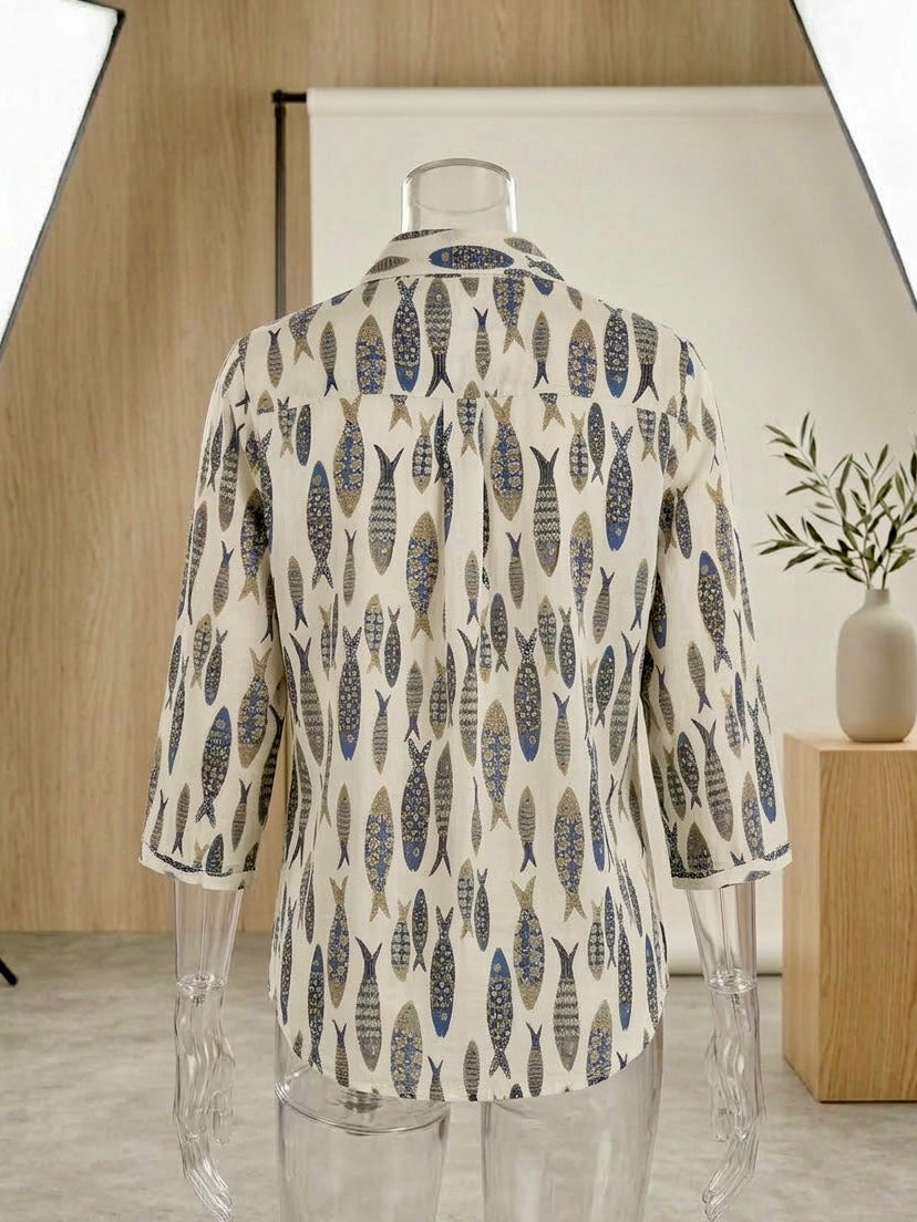Chemise Sardine collection Palme