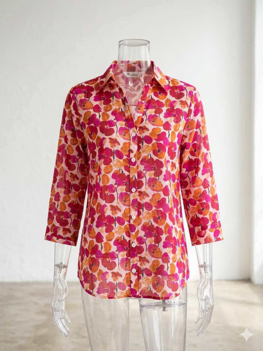 Chemise Champs Printemps Collection Palme