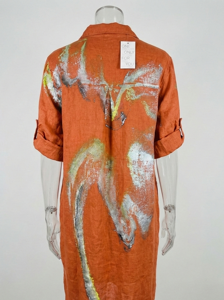Robe Chemise 100% Lin : L'Art à Porter