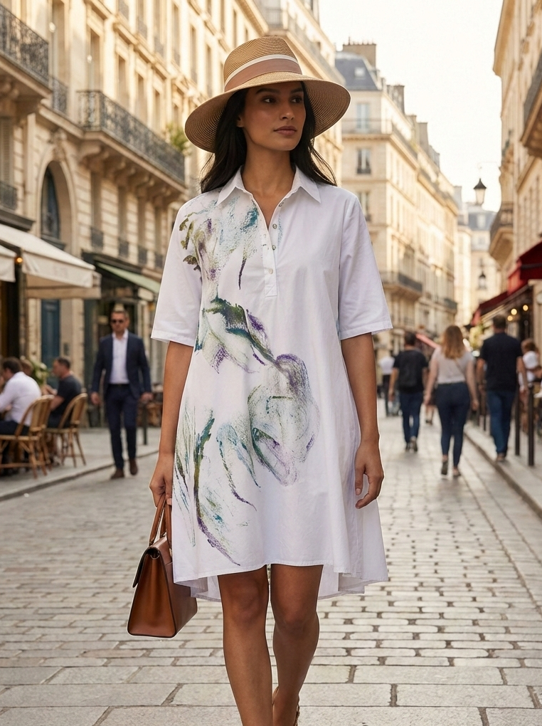 L’Art à Porter Robe Popeline