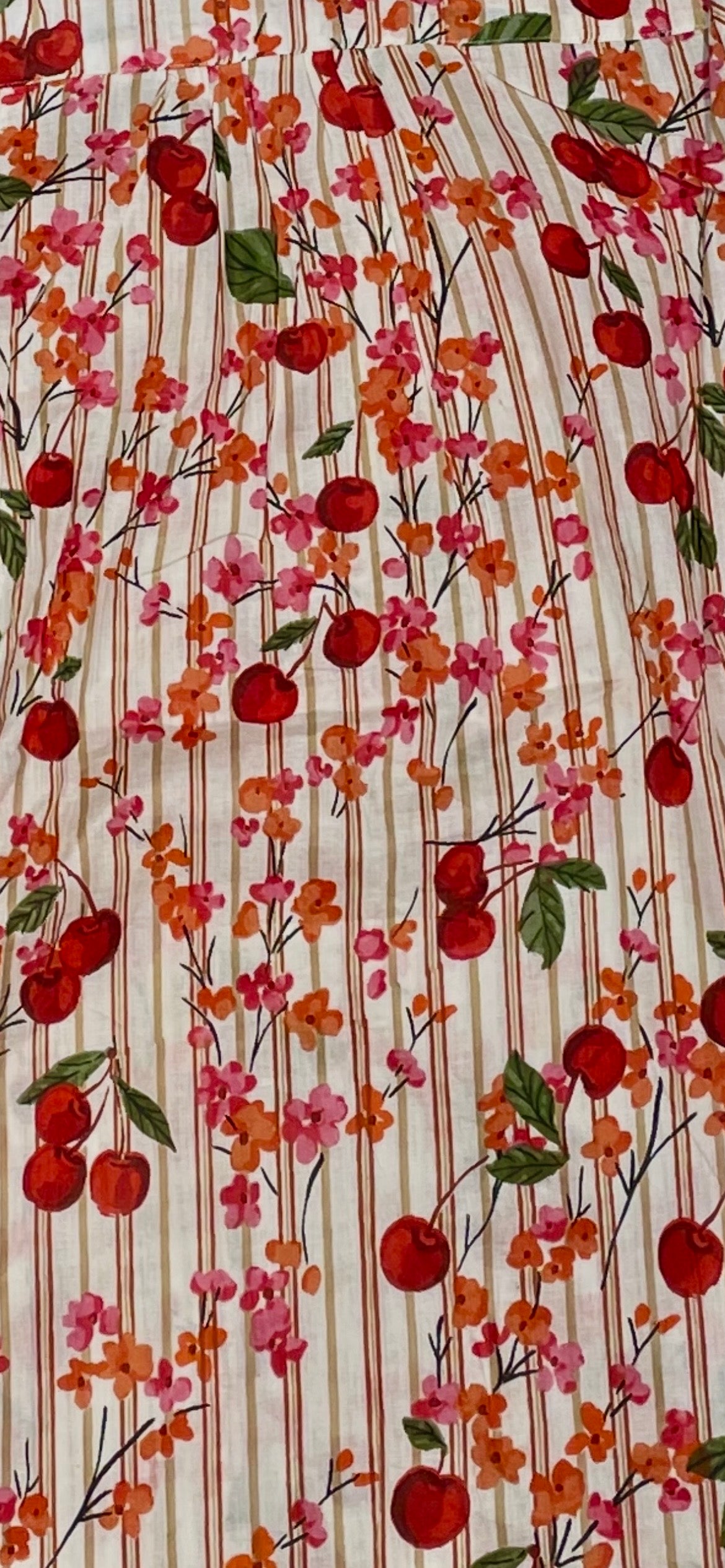 Chemise Cerises 🍒 rose Collection Palme