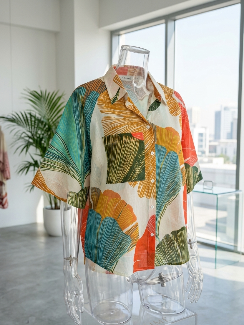 Chemise Ginko collection Palme