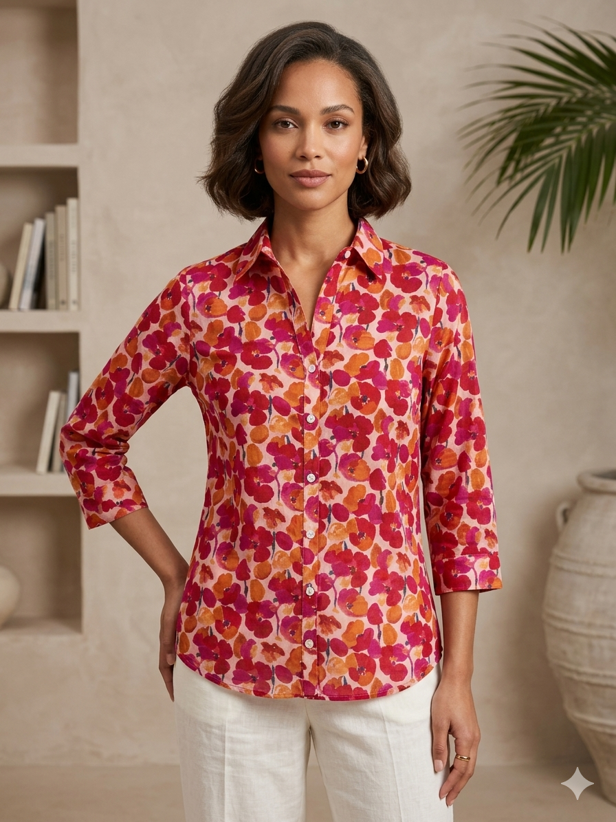 Chemise Champs Printemps Collection Palme