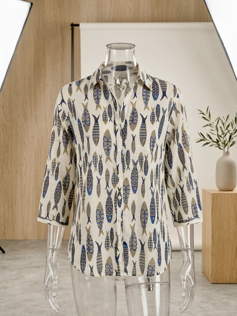 Chemise Sardine collection Palme