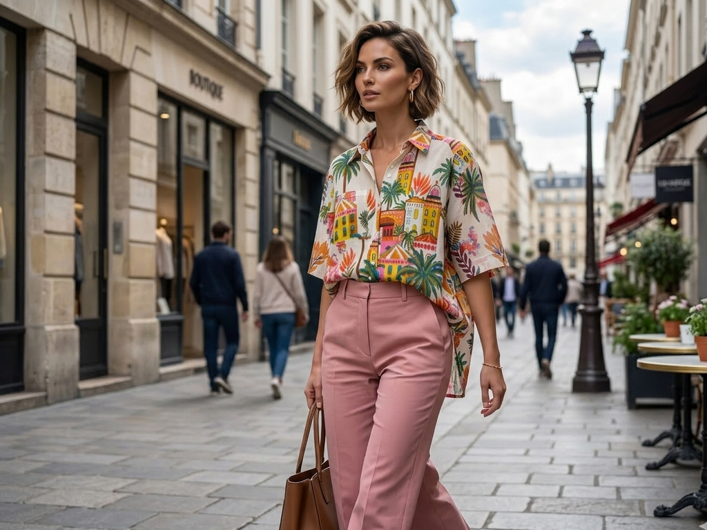 Chemises Village collection Palme