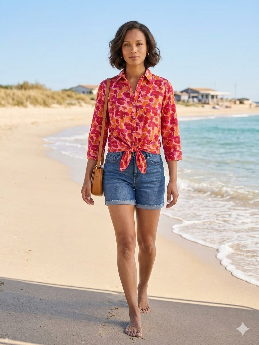 Chemise Champs Printemps Collection Palme