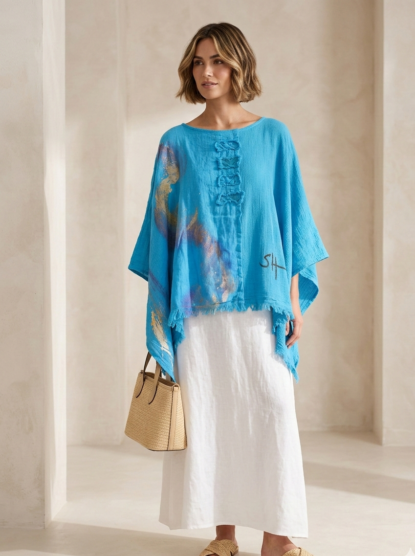 Poncho Longue L’Art à porter