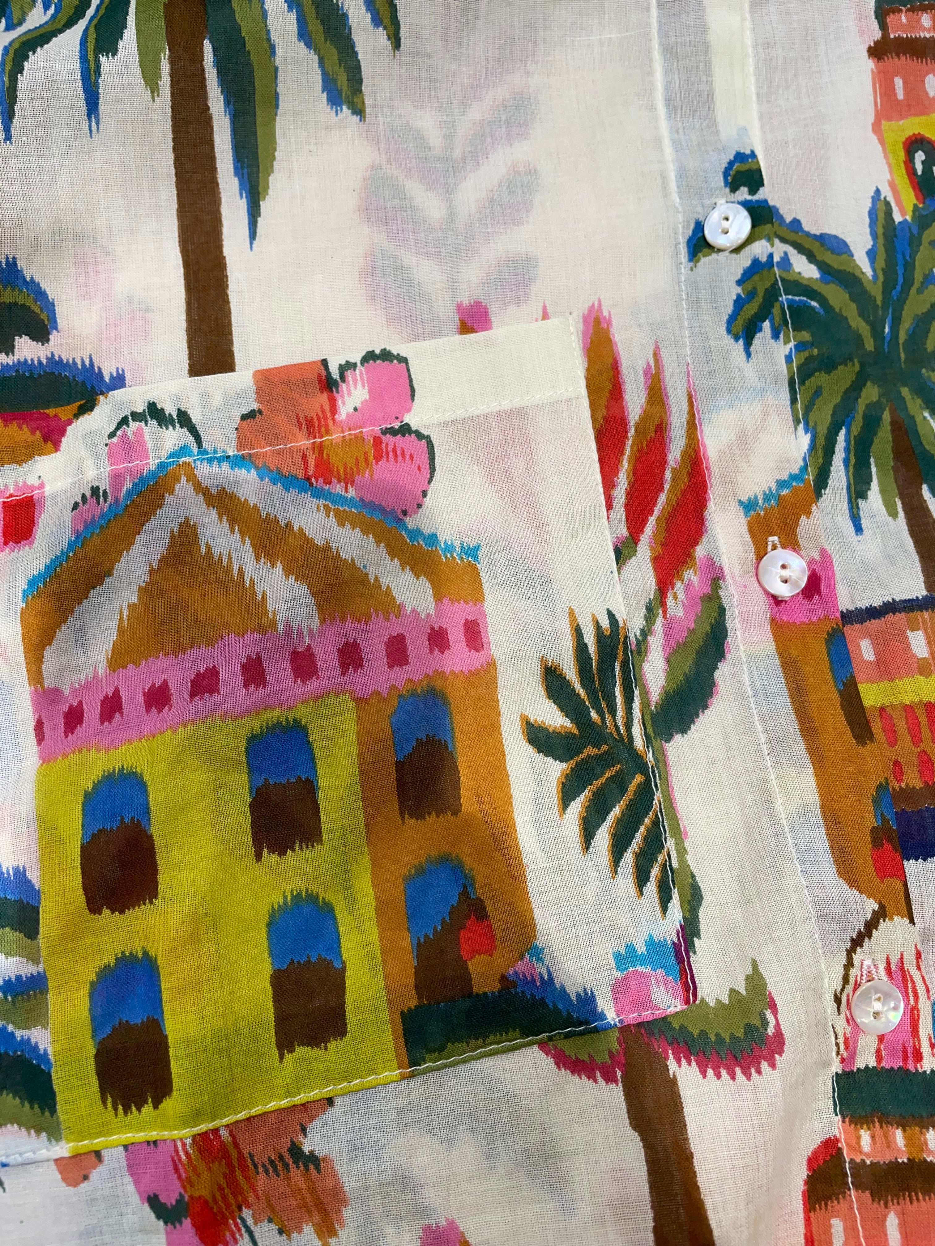 Chemises Village collection Palme
