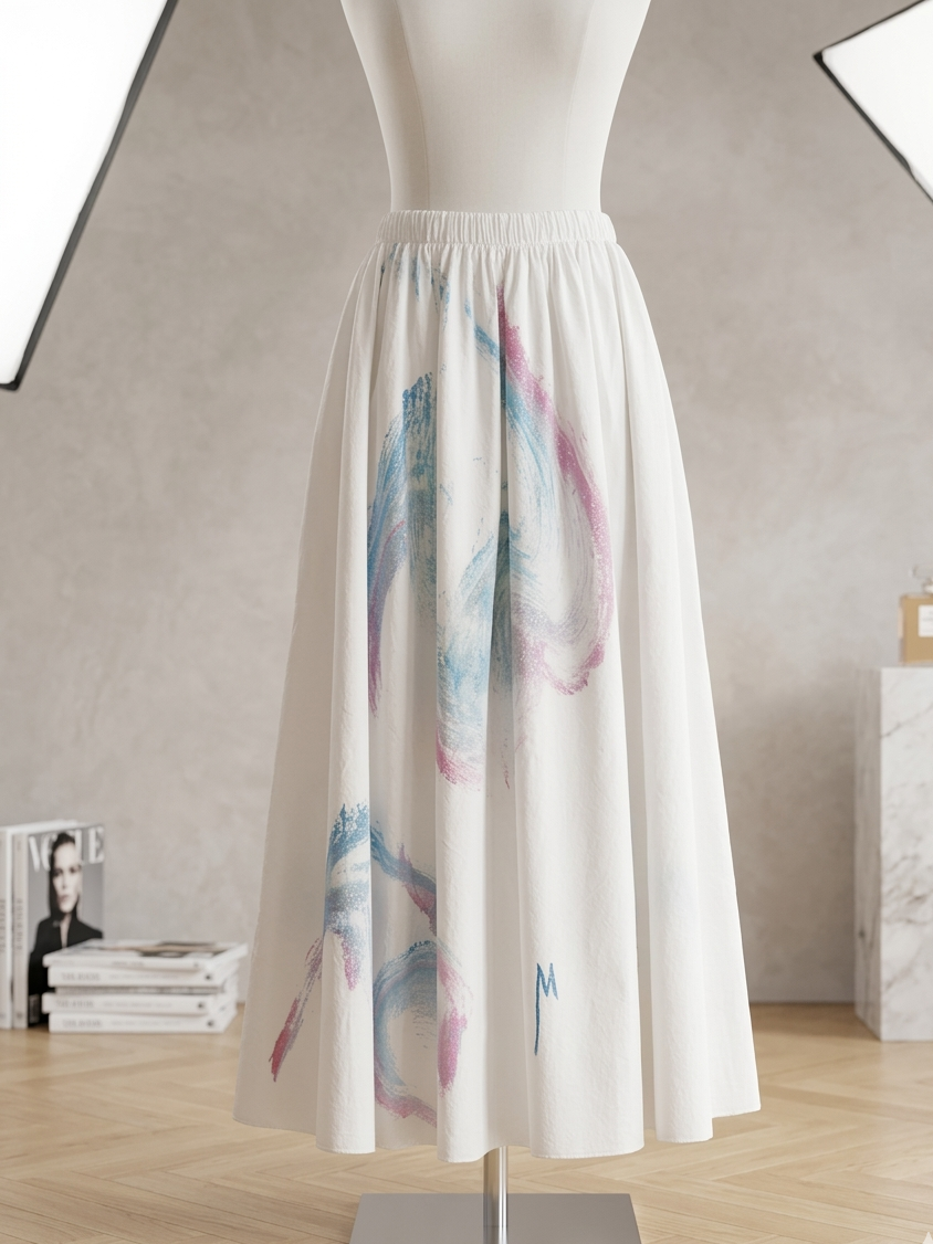 Jupe L’Art à Porter Blanc