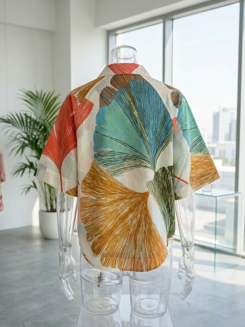 Chemise Ginko collection Palme