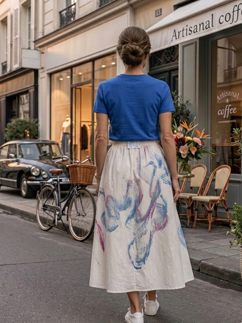 Jupe L’Art à Porter Blanc