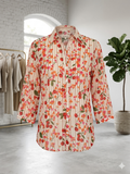 Chemise Cerises 🍒 rose Collection Palme